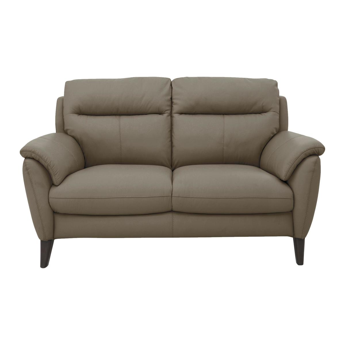 World of Leather - Mercury 2 Seater Leather Sofa - Beige – image 1