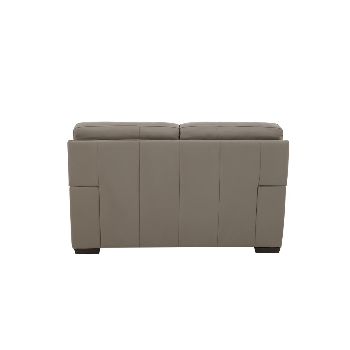 Zinc 2 Seater Leather Sofa - Brown- World of Leather – image 6