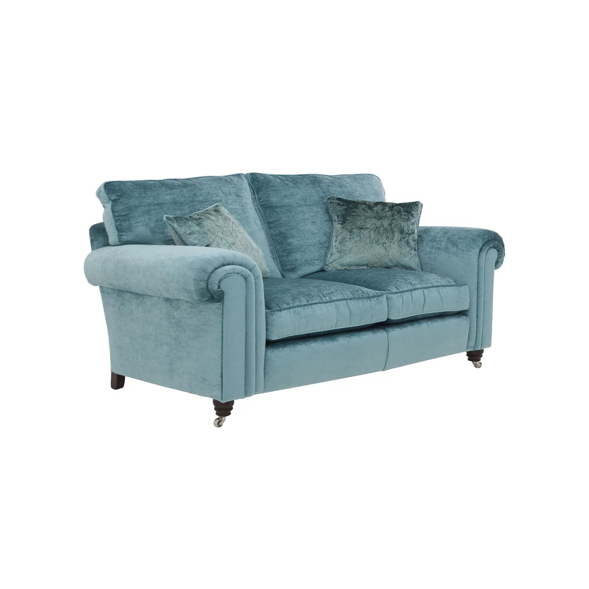 Duresta - Chelsea Village 3 Seater Fabric Sofa - Teal – image 4