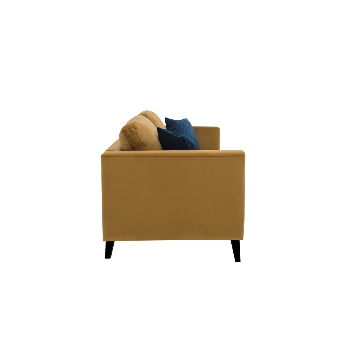Jewels 2.5 Seater Fabric Sofa - Yellow - By Furniture Village – image 4
