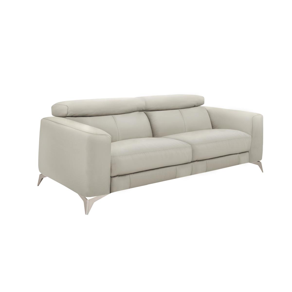 World of Leather - Flavio 3 Seater Leather Sofa - Beige – image 2
