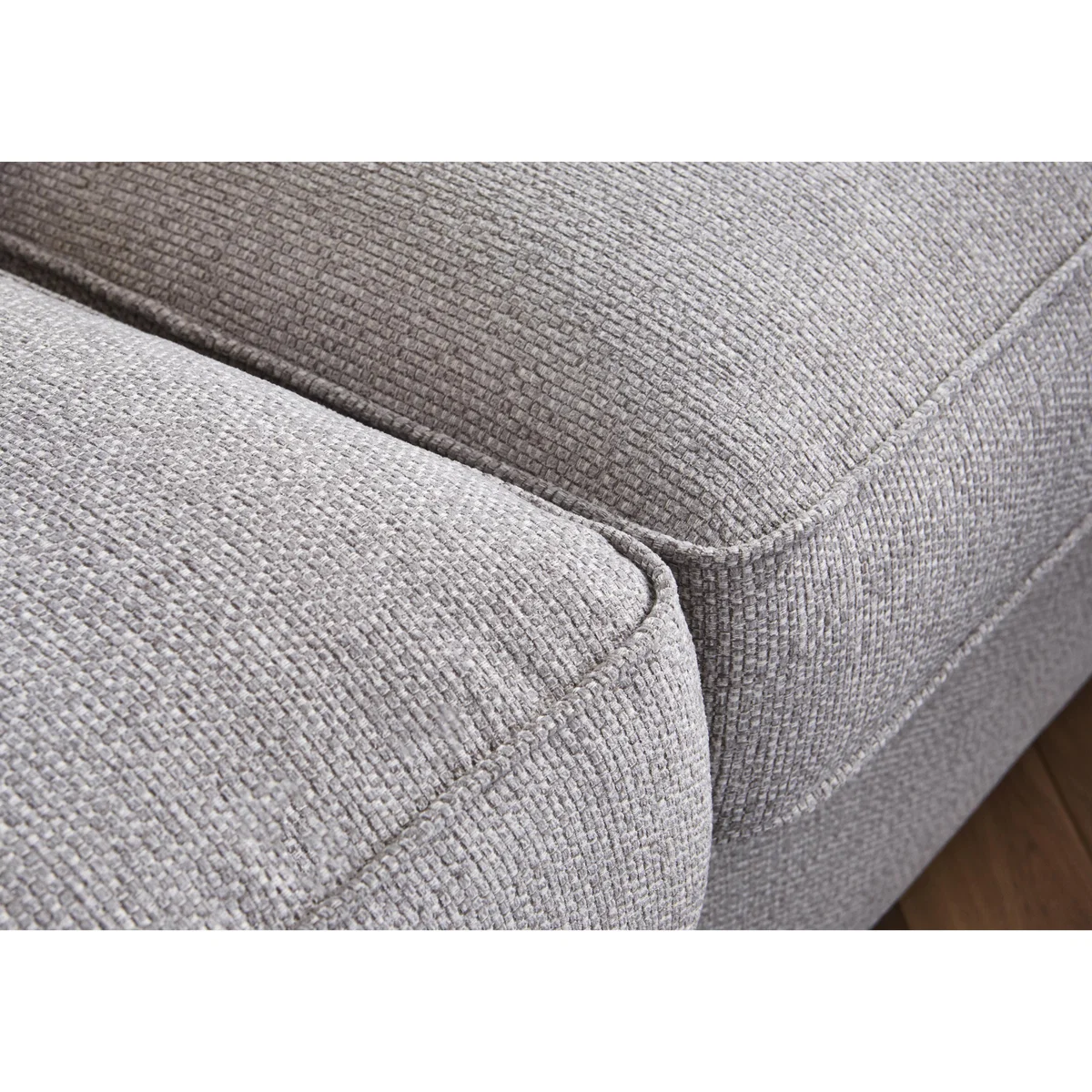 Comfi 3 Seater Pillow Back Fabric Sofa Bed - Grey – image 2