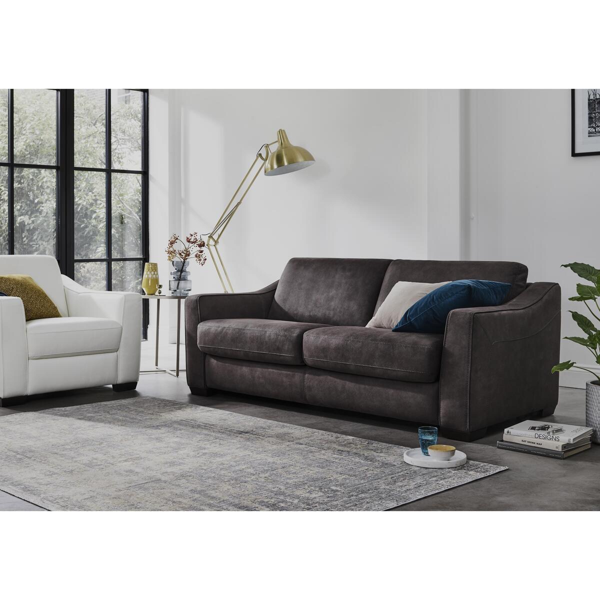 Optimus 3 Seater Fabric Sofa – image 2