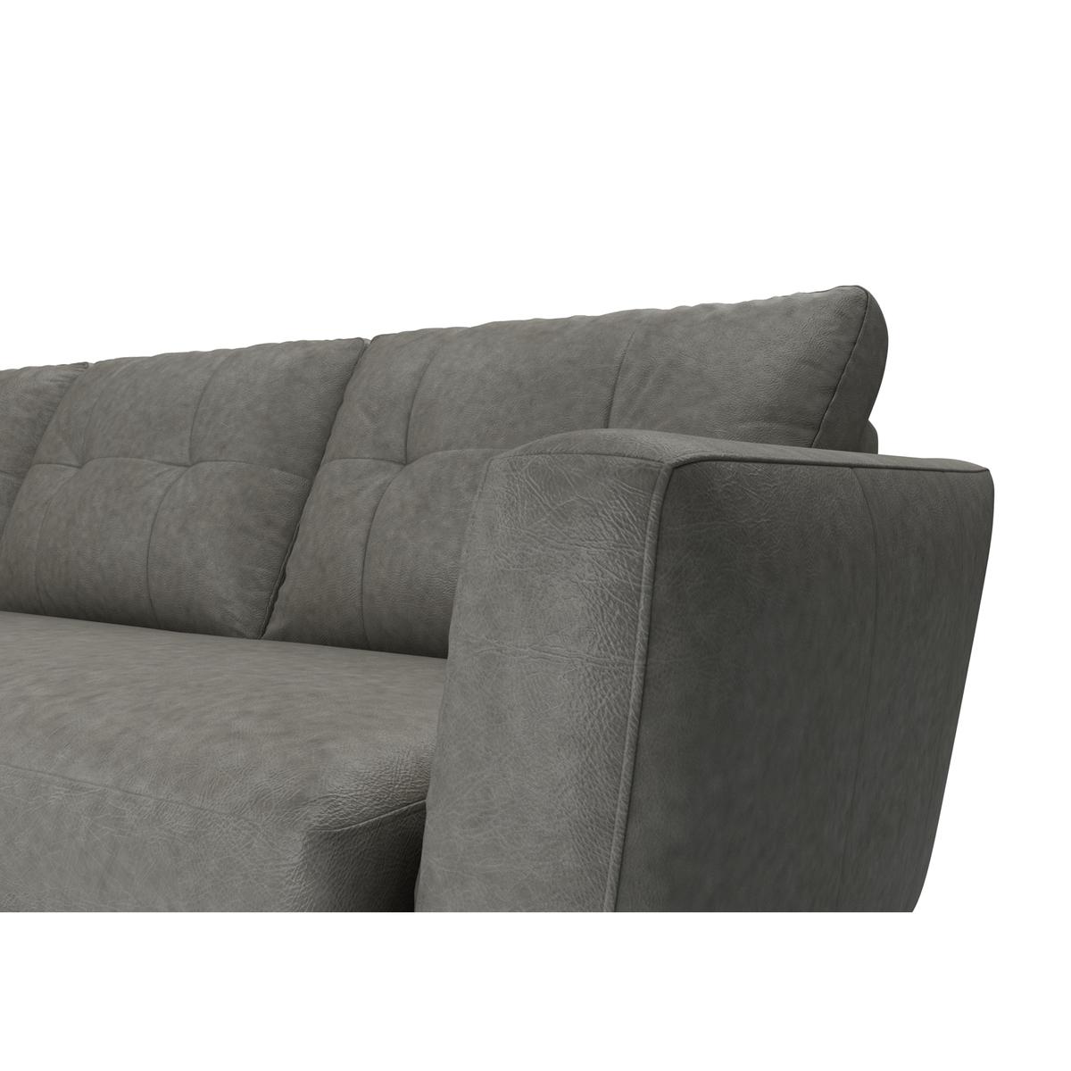 The Lounge Co. - Hermione Leather Corner Sofa with Chaise End - Brown – image 2