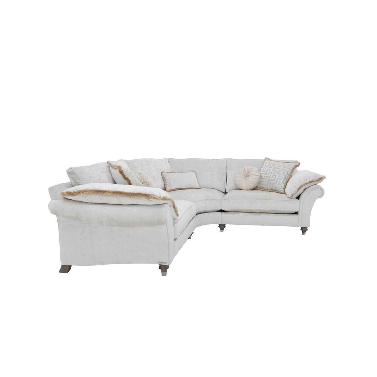 Duresta - Princeton Small Fabric Corner Sofa - Cream – image 5