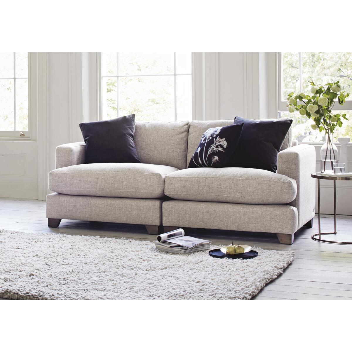 The Lounge Co. - Lorrie 4 Seater Fabric Sofa - Blue – image 2