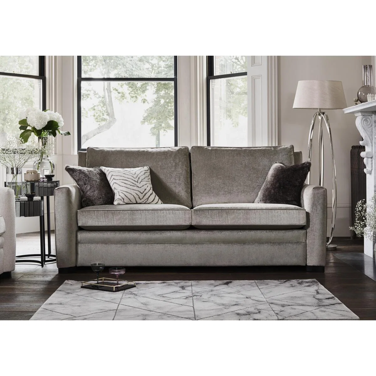 Duresta - The Prestige Collection Bayswater 3 Seater Fabric Classic Back Sofa – image 2