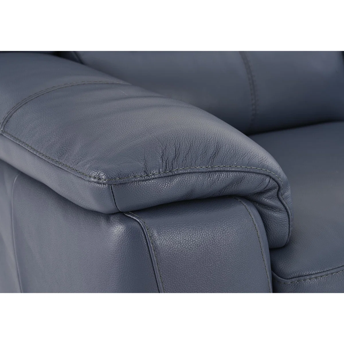 World of Leather - Pacific 2.5 Seater Leather Sofa - Black – image 5