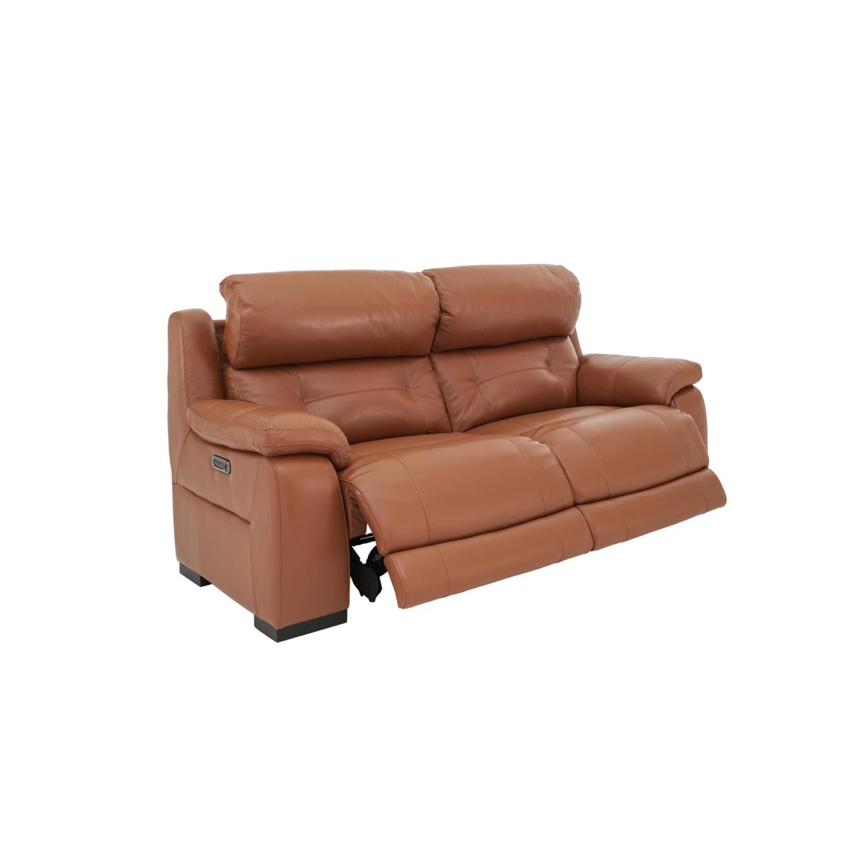 Ease 2 Seater Leather Recliner Sofa - Black - By Furniture Village – image 3