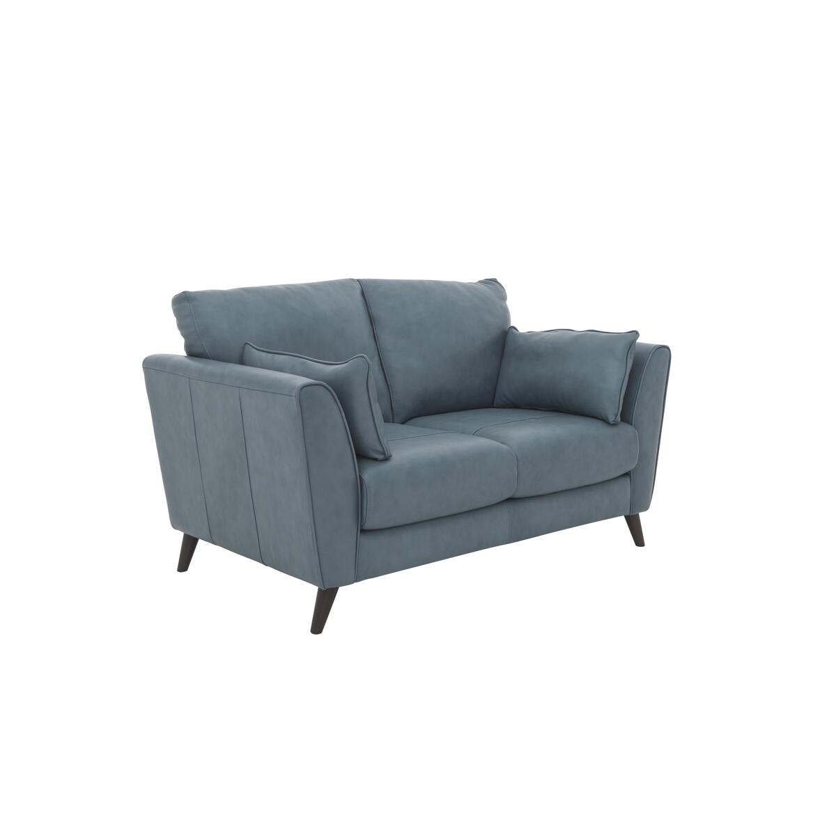 Oceano 2 Seater Leather Sofa - Orange – image 4