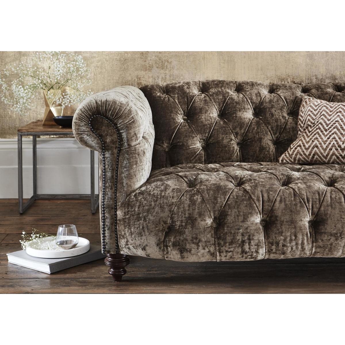 Tetrad - Southwood 3 Seater Velvet Sofa - Beige – image 5