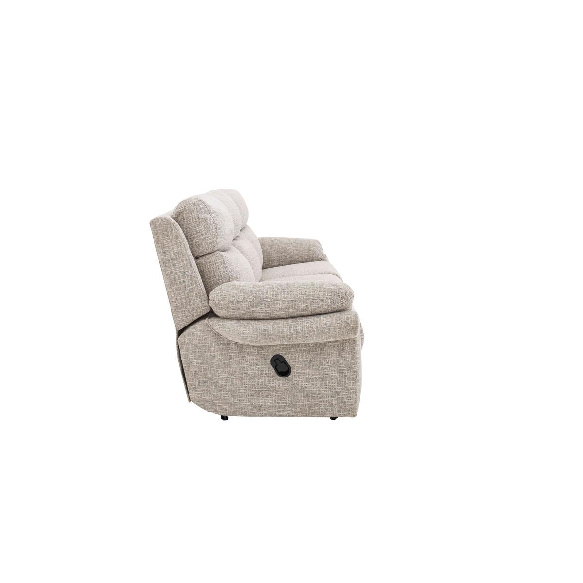 Comfort Story - Verse 3 Seater Fabric Manual Recliner Sofa - Beige – image 4