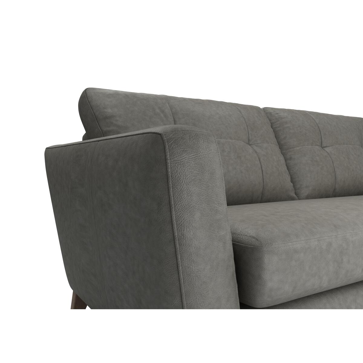 The Lounge Co. - Hermione 3 Seater Leather Sofa - Mink – image 2