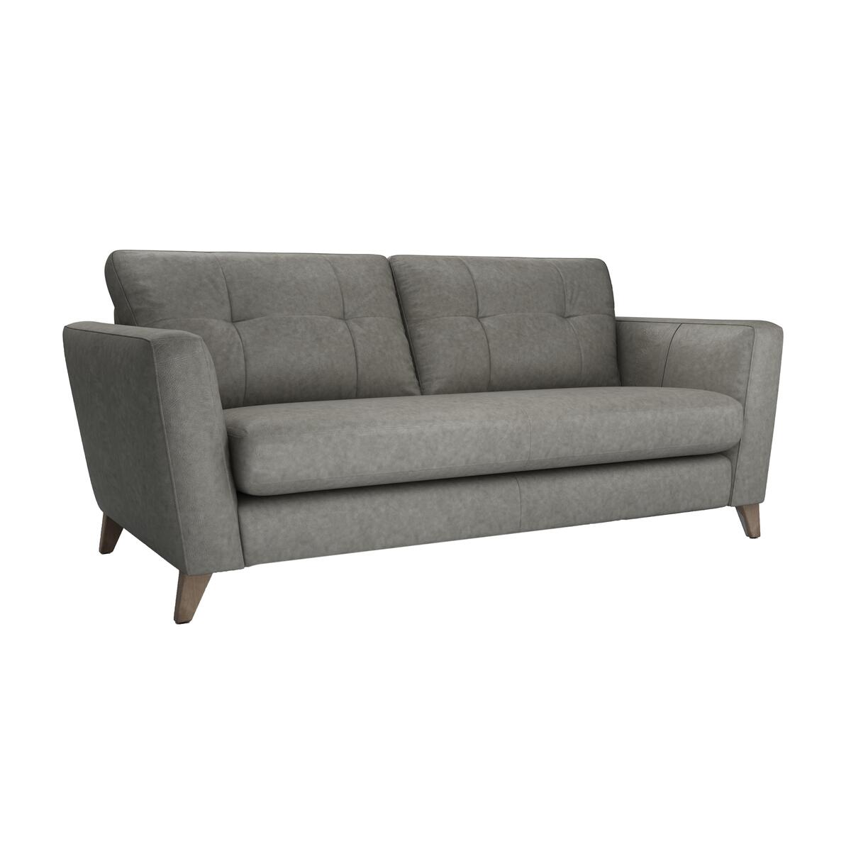 The Lounge Co. - Hermione 3 Seater Leather Sofa - Mink – image 4