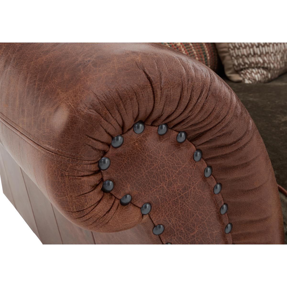 Tetrad - Northwood 4 Seater Classic Back Leather Sofa - Brown – image 3