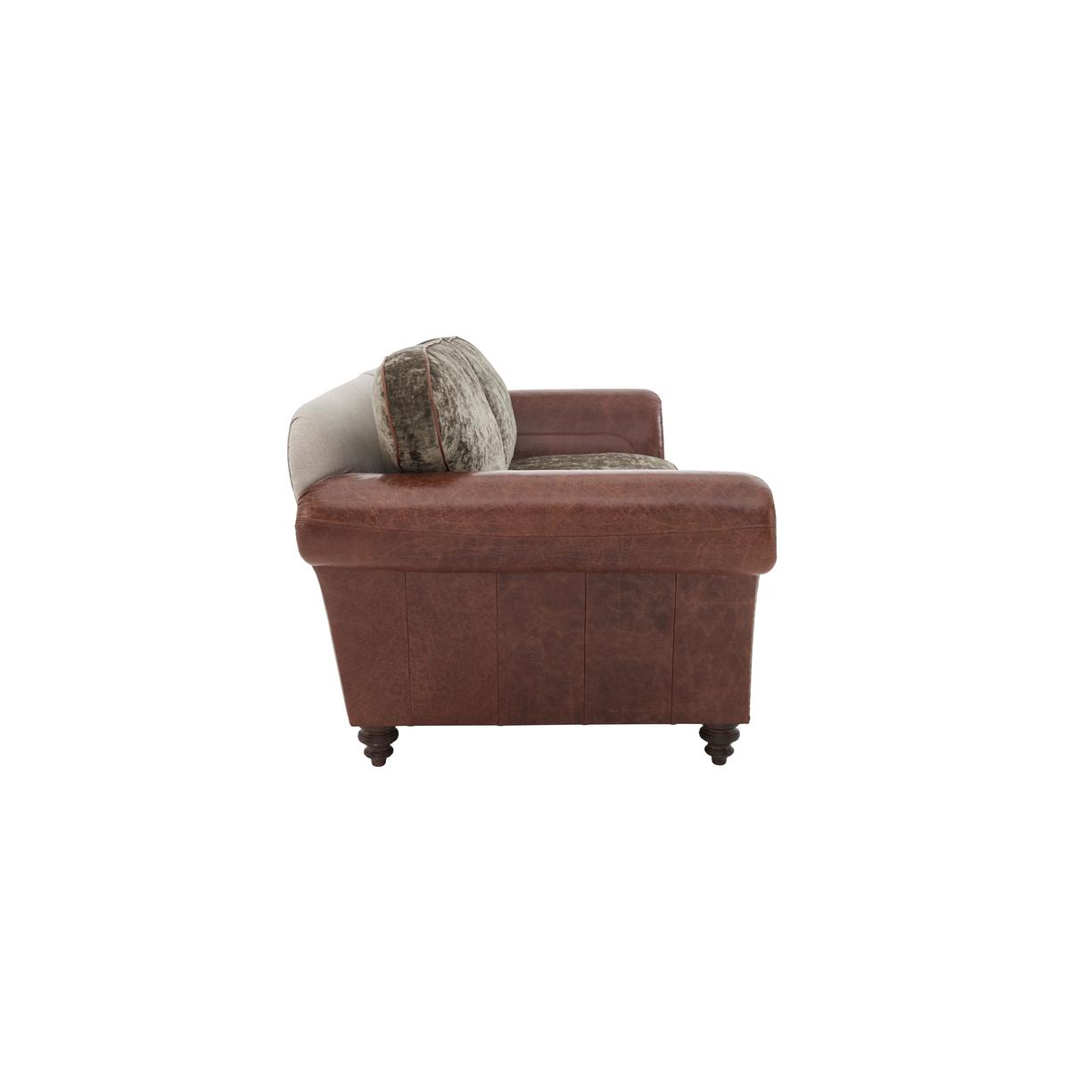Tetrad - Northwood 4 Seater Classic Back Leather Sofa - Brown – image 5