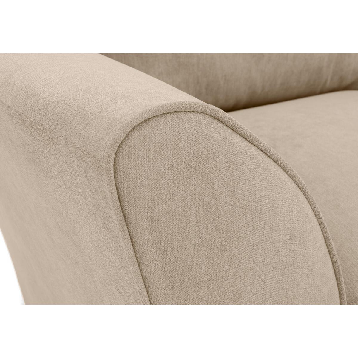 Tangier 3 Seater Classic Back Fabric Sofa – image 3