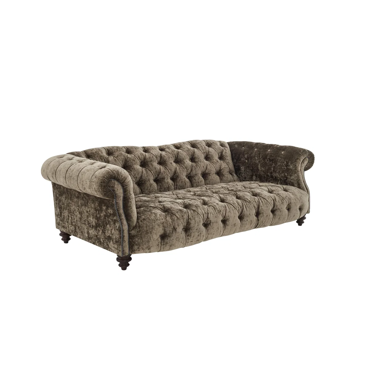 Tetrad - Southwood 4 Seater Velvet Sofa - Brown – image 6