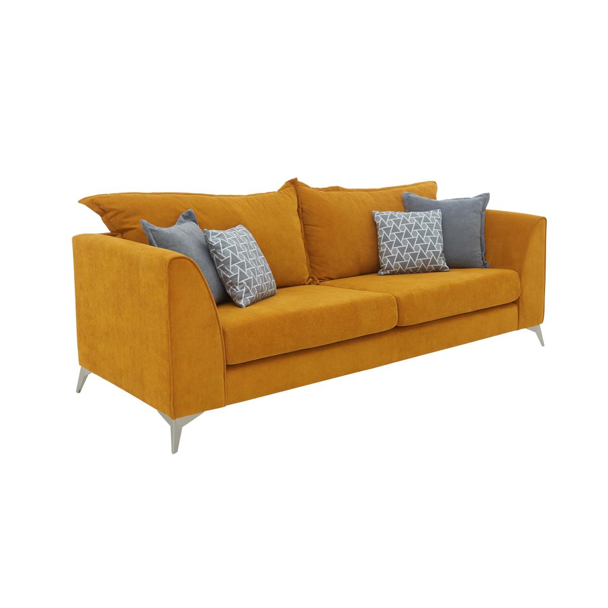 Lolly 4 Seater Fabric Sofa - Blue - By Furniture Village – image 5
