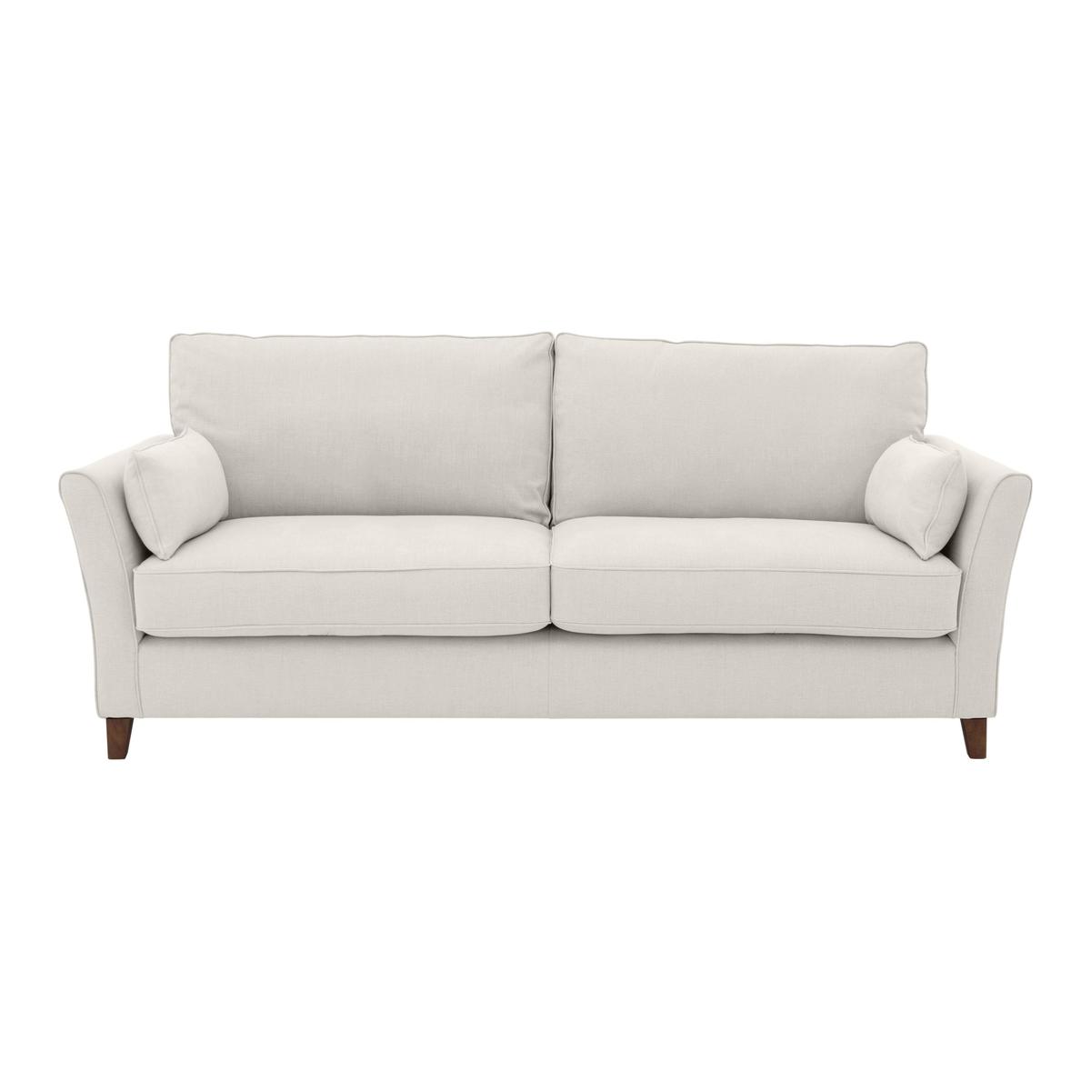 High Street Bond Street 4 Seater Fabric Sofa - Cream - By Furniture Village – image 1
