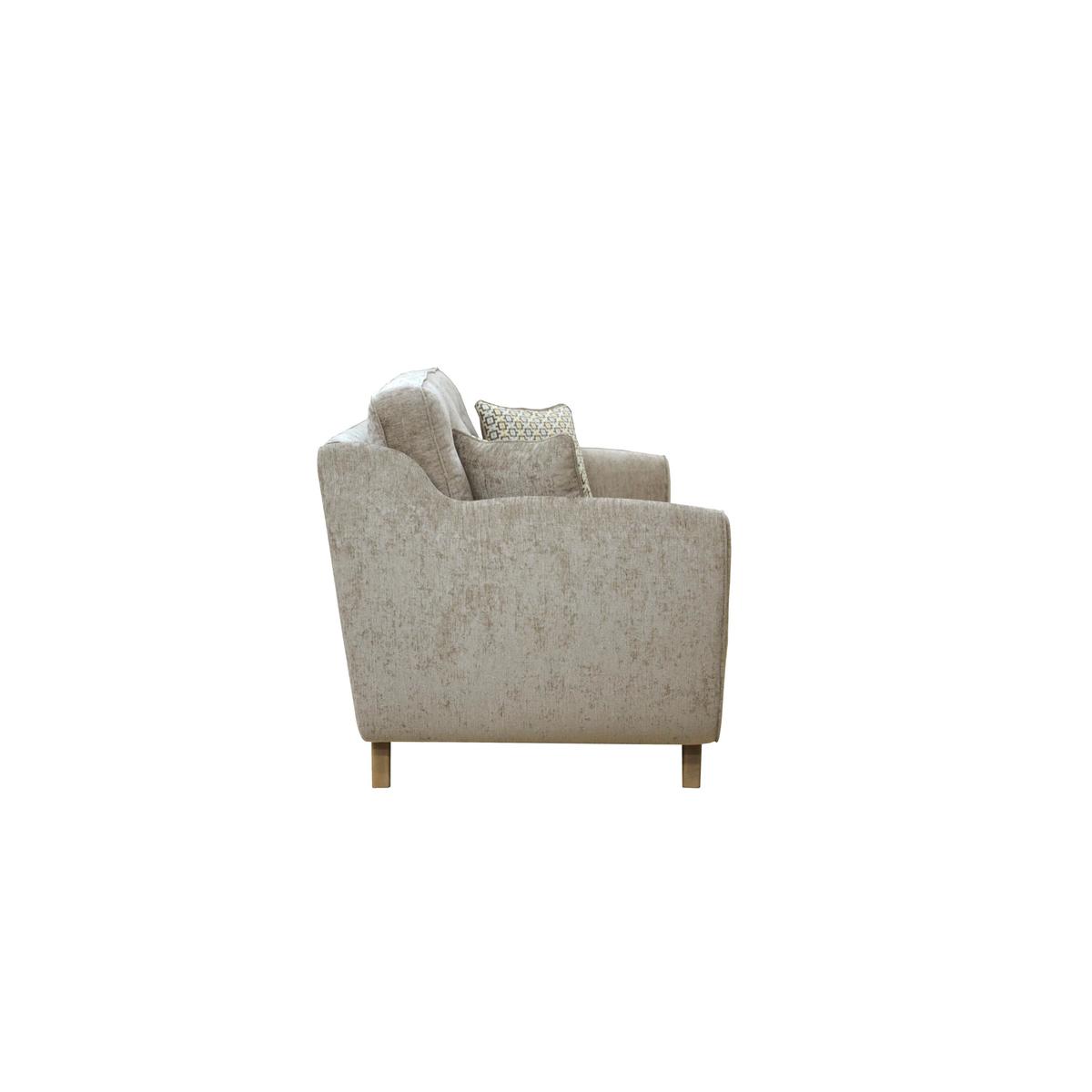 Kandi 3 Seater Fabric Sofa - Blue - By Furniture Village – image 6