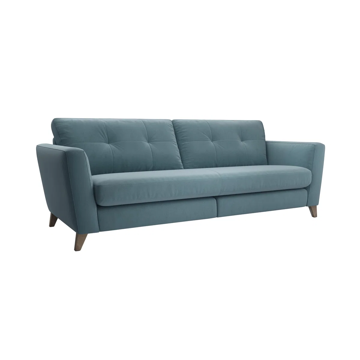 The Lounge Co. - Hermione 4 Seater Fabric Sofa - Blue – image 4