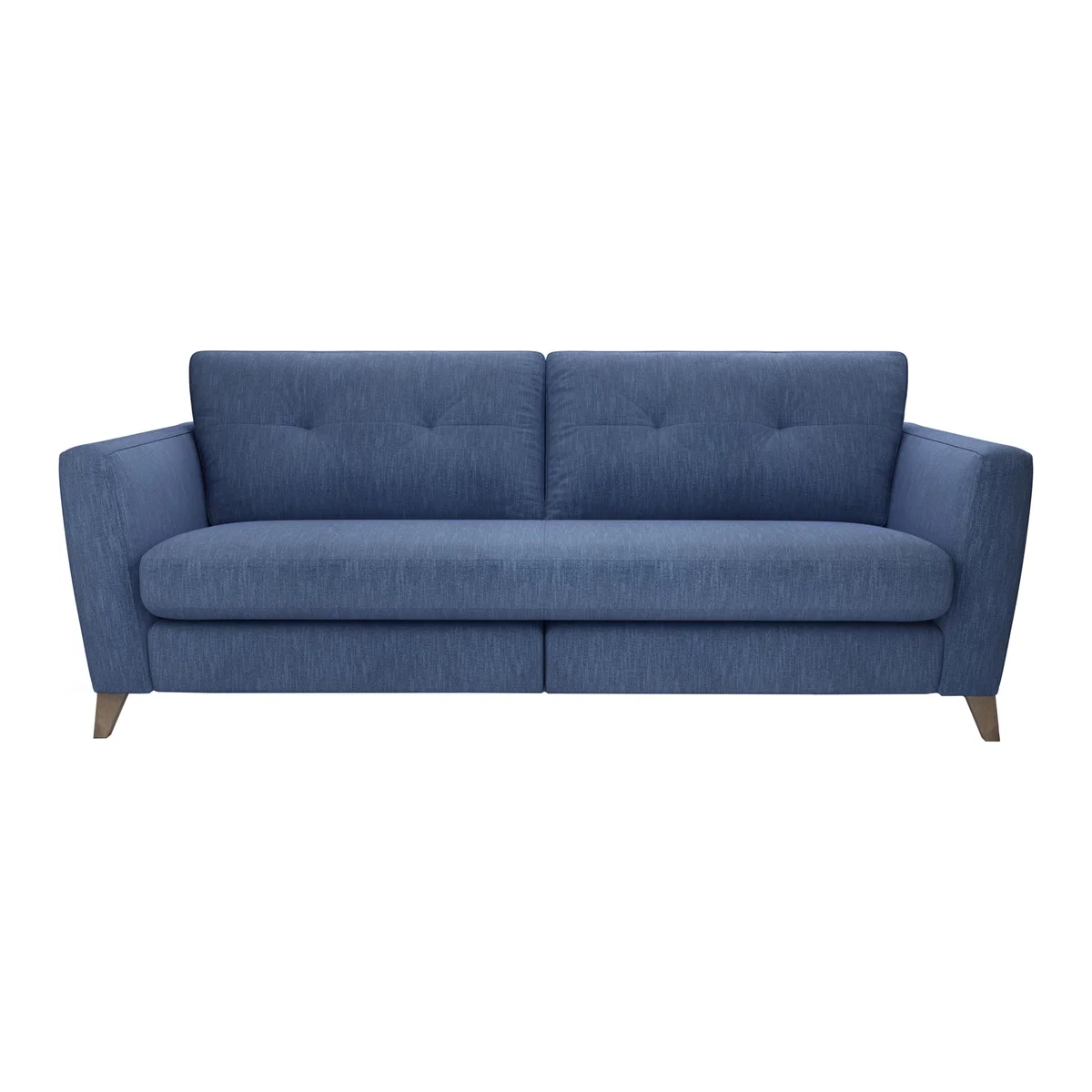 The Lounge Co. - Hermione 4 Seater Fabric Sofa - Blue – image 1