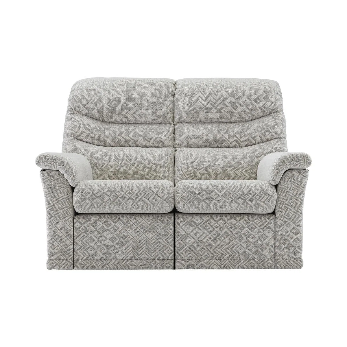 G Plan - Malvern 2 Seater Fabric Manual Recliner Sofa - Grey