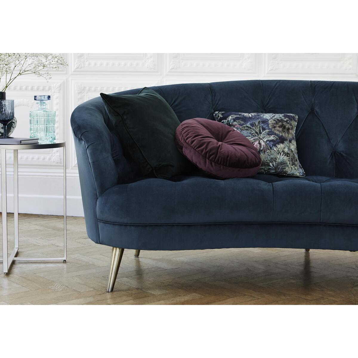 Alexander and James - Soho 3 Seater Fabric Sofa - Purple – image 3