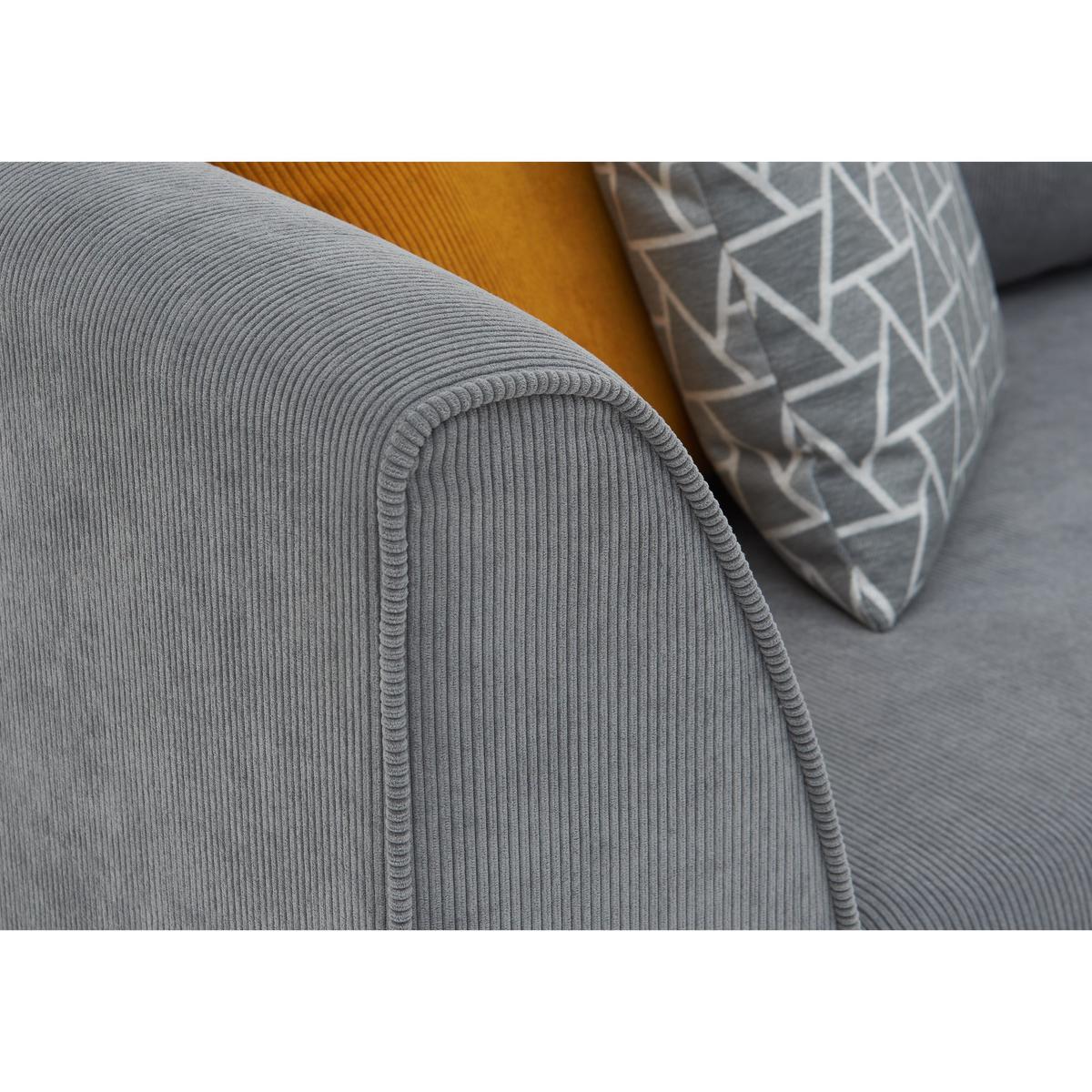 Lolly 3 Seater Fabric Sofa - Blue - By Furniture Village – image 2