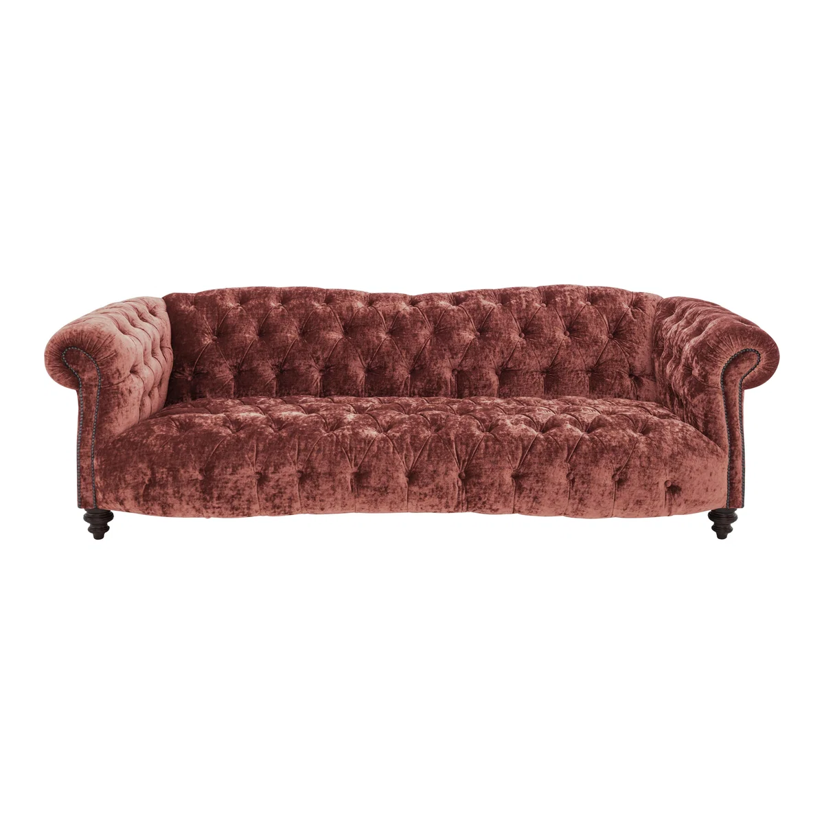 Tetrad - Southwood 4 Seater Velvet Sofa - Red – image 1