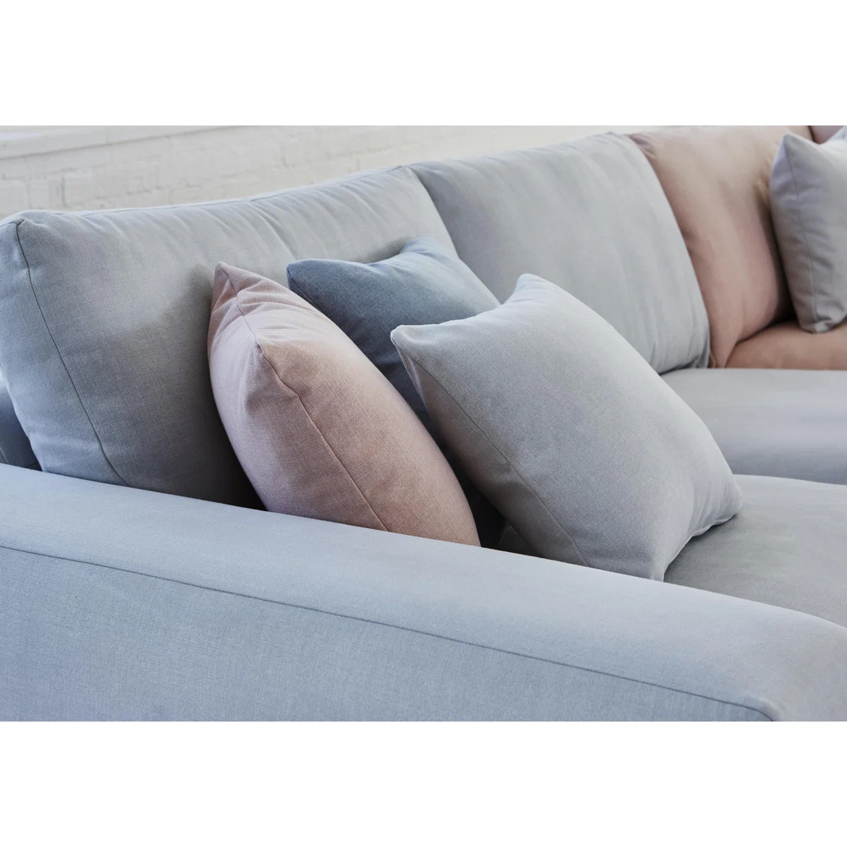 Pearl Cove Fabric Corner Sofa - Beige - By Furniture Village – image 3