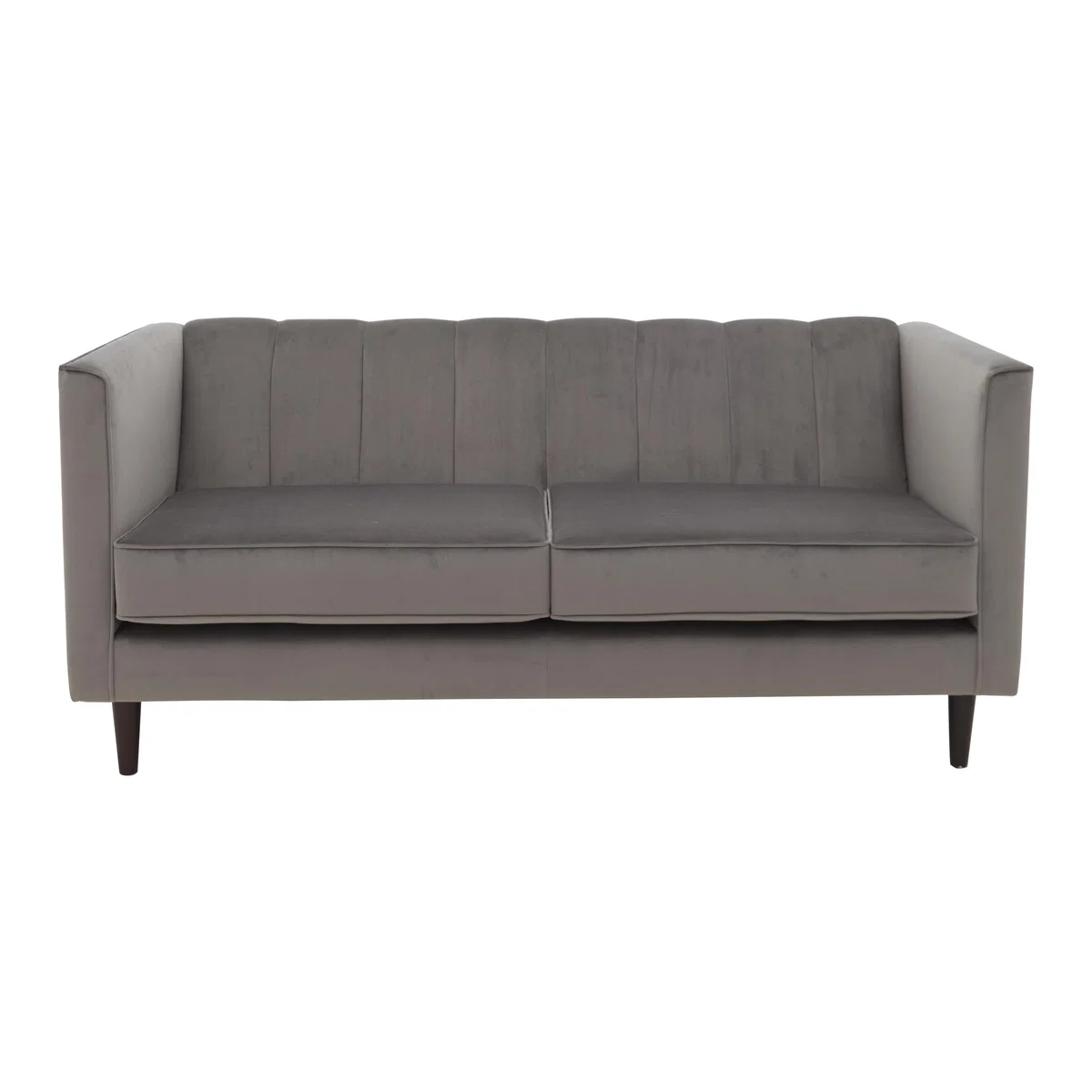 Lace Market 3 Seater Fabric Sofa - Grey – image 1