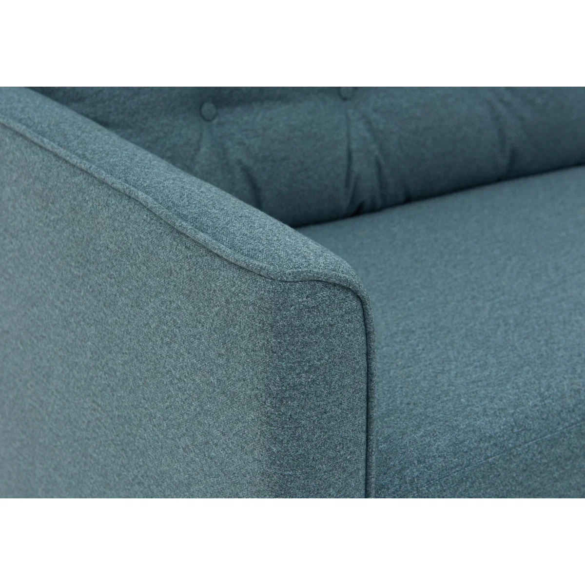 Brick Lane 3 Seater Fabric Sofa - Yellow – image 4