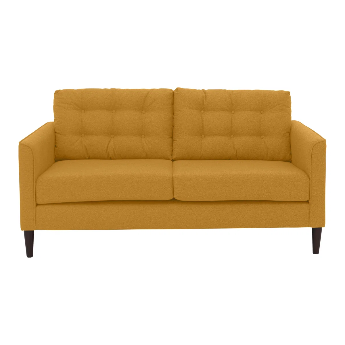 Brick Lane 3 Seater Fabric Sofa - Yellow – image 1
