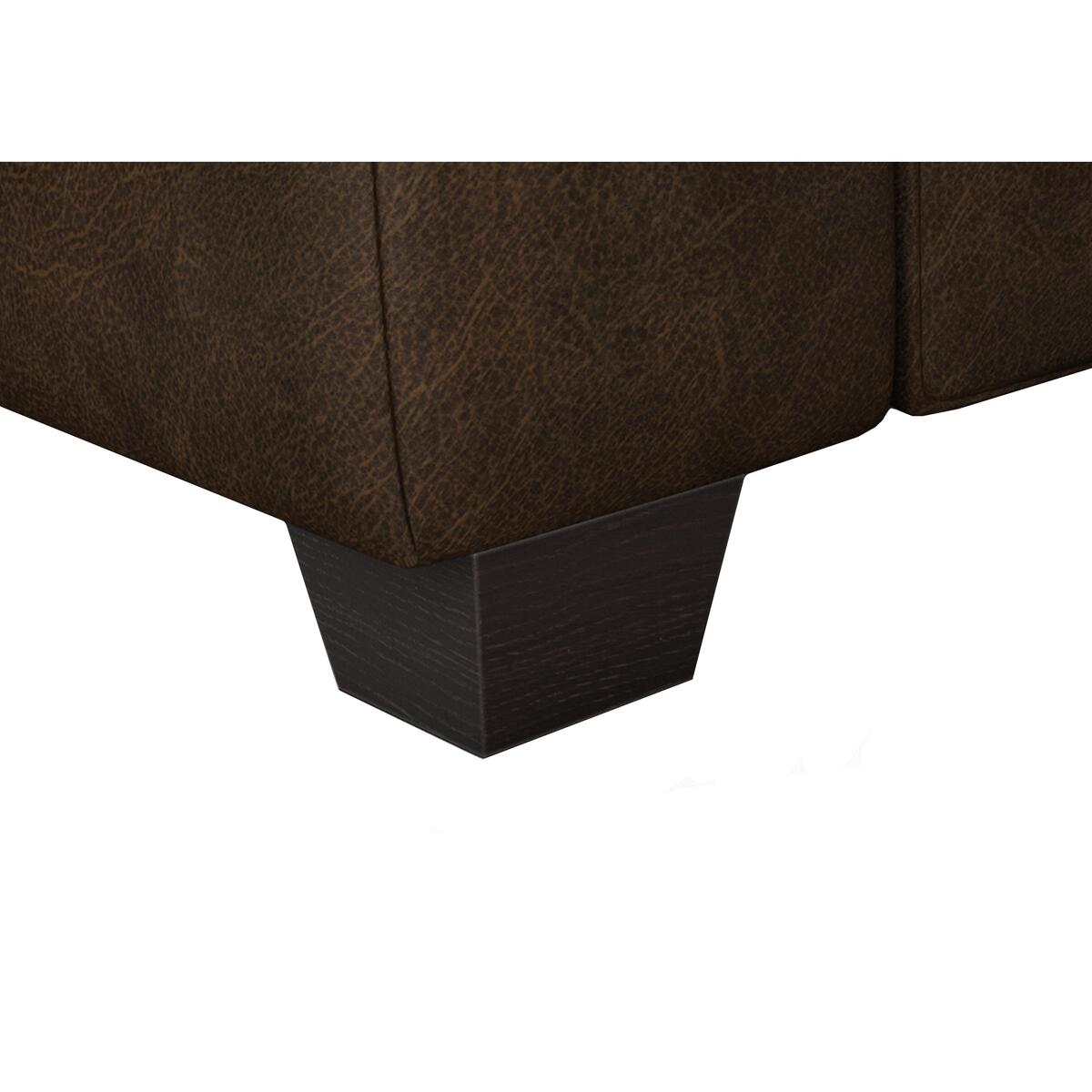 The Lounge Co. - Lorrie 3 Seater Leather Sofa - Brown – image 2