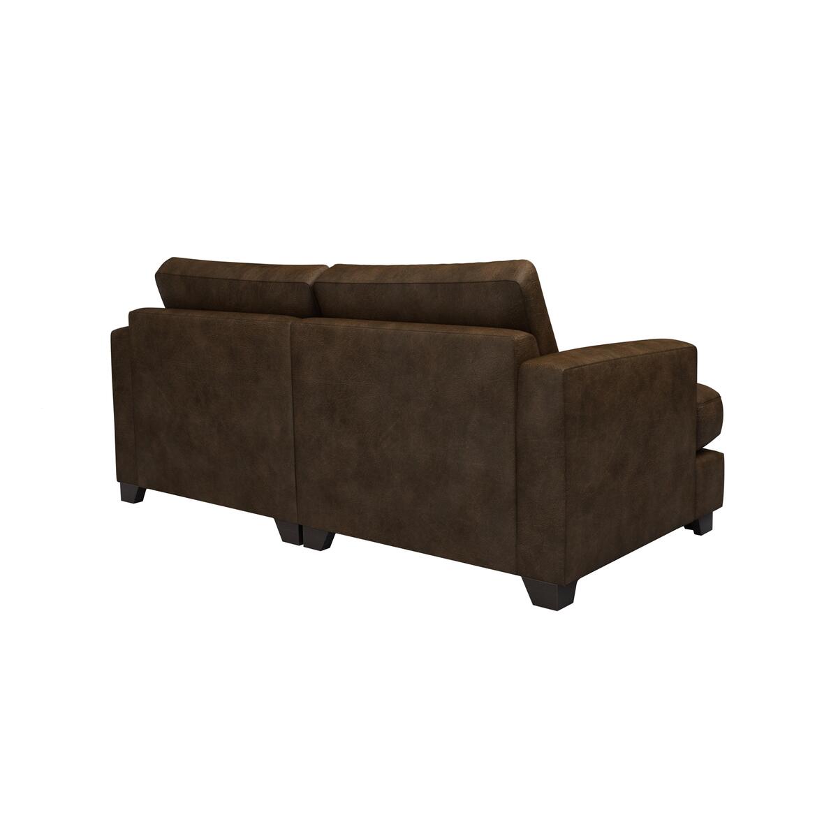 The Lounge Co. - Lorrie 3 Seater Leather Sofa - Brown – image 4