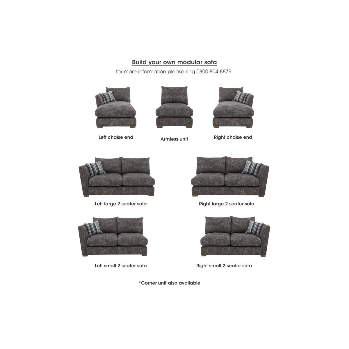 Nautical Large Classic Back Chaise Corner Sofa - By Furniture Village – image 2