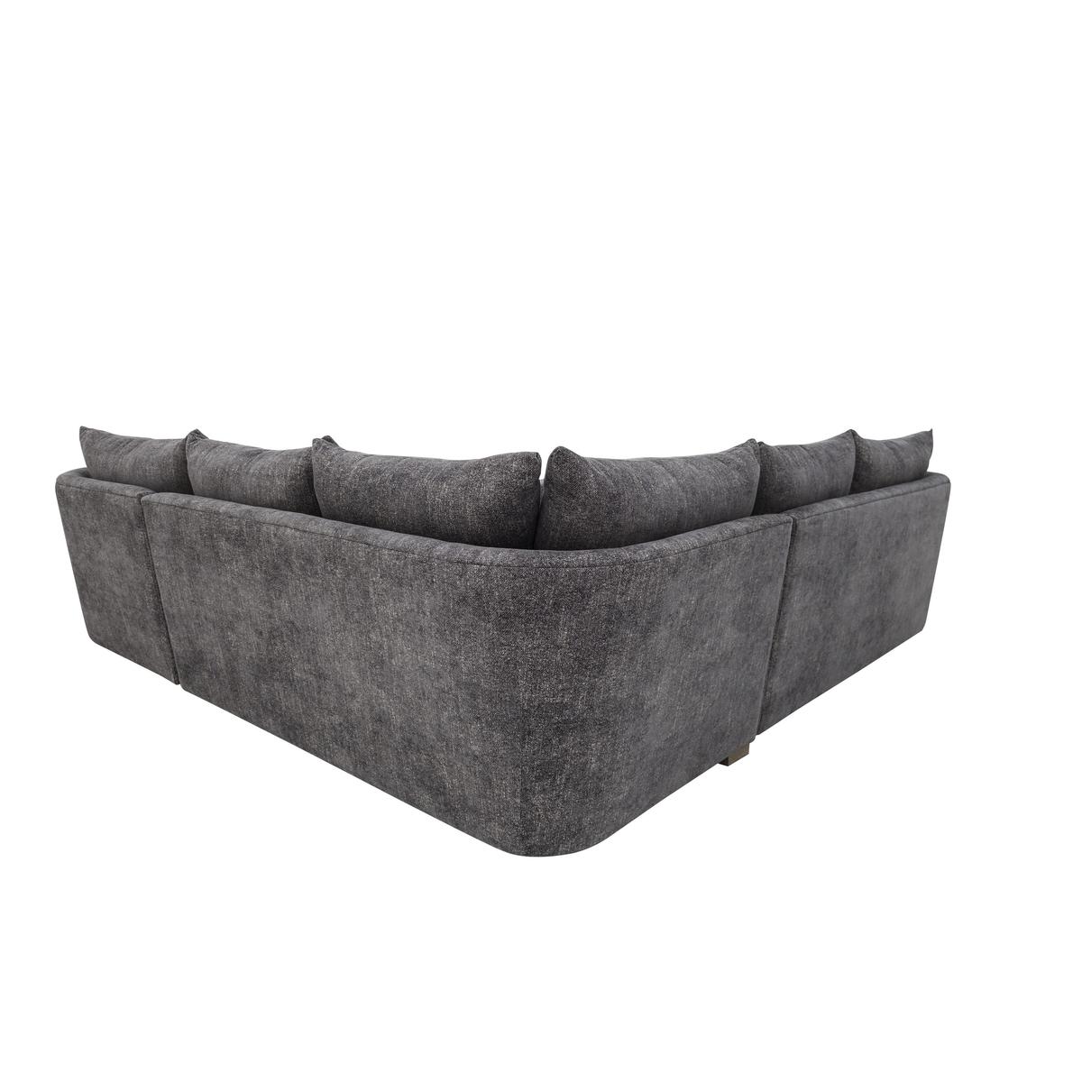 Nautical Large Classic Back Chaise Corner Sofa - By Furniture Village – image 6