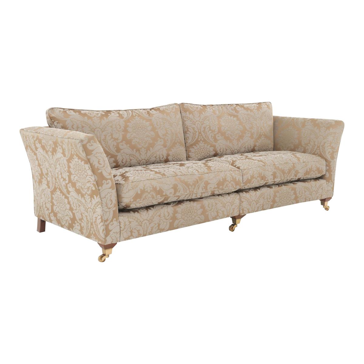 Vantage 4 Seater Sofa - Gold - By Furniture Village – image 1