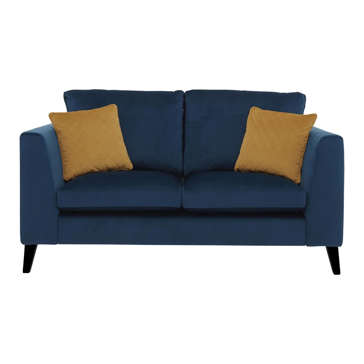 Jewels 2 Seater Fabric Sofa - Blue - By Furniture Village – image 2