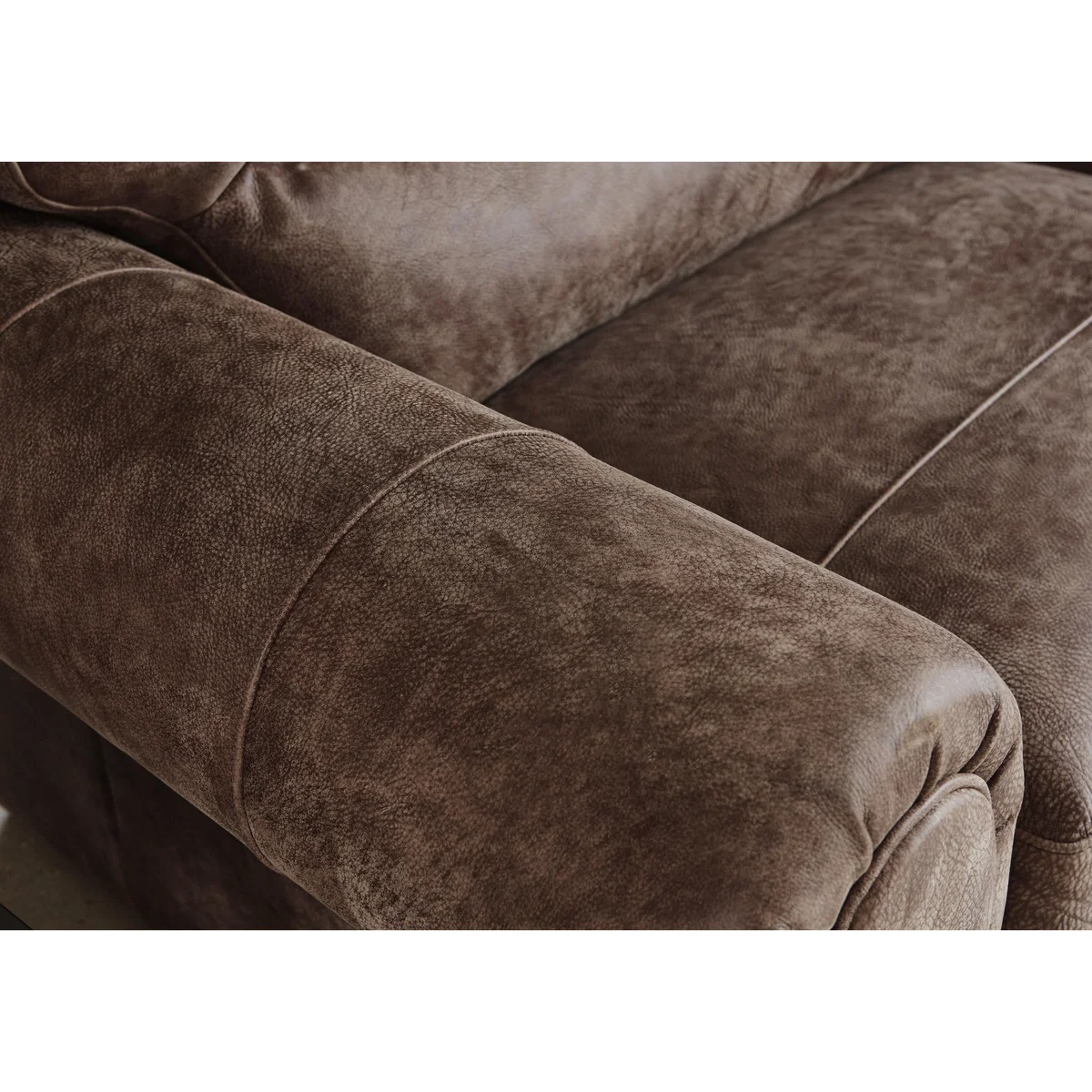 Verona 3 Seater Leather Sofa – image 4
