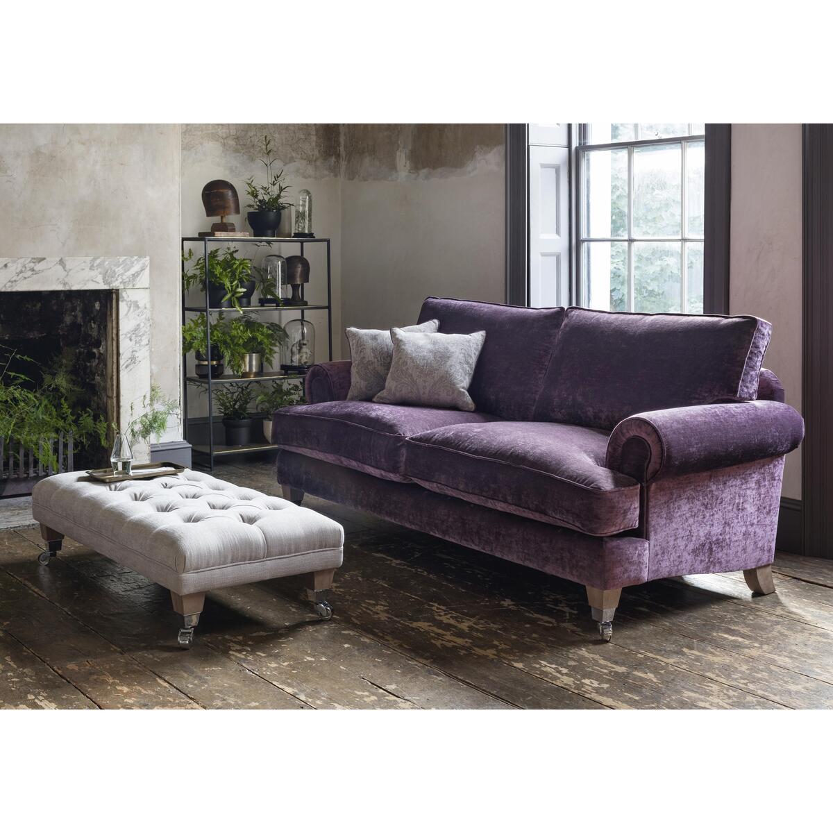 Parker Knoll - The Derwent Collection Bradwell 3 Seater Fabric Sofa – image 2