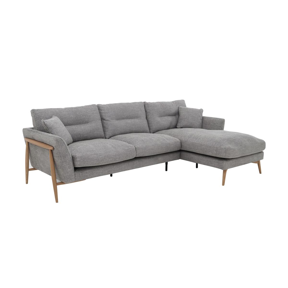 Ercol - Bellaria Right Hand Facing Chaise Sofa - Grey – image 7