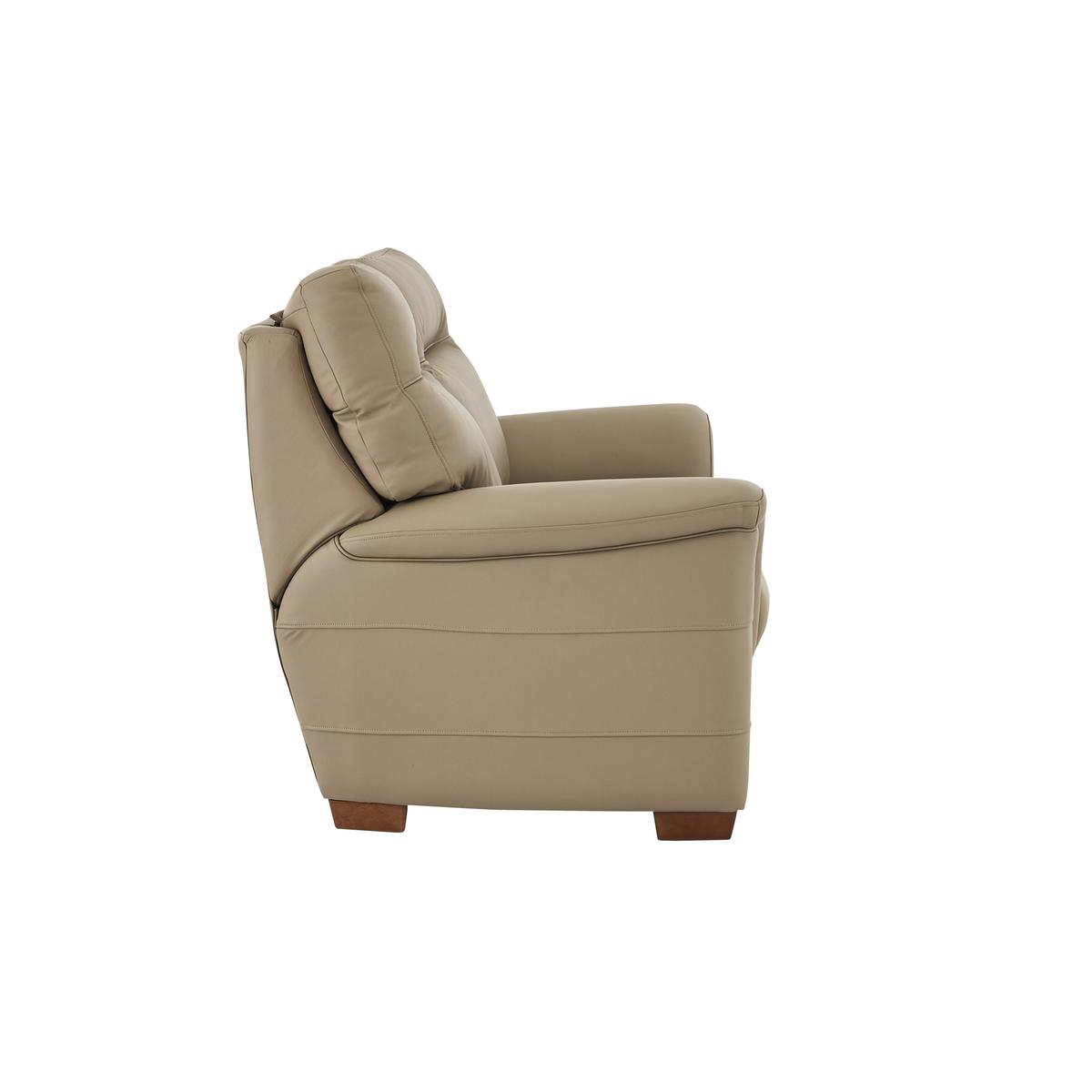 Parker Knoll - Hudson 2 Seater Leather Manual Recliner Sofa - Beige – image 4