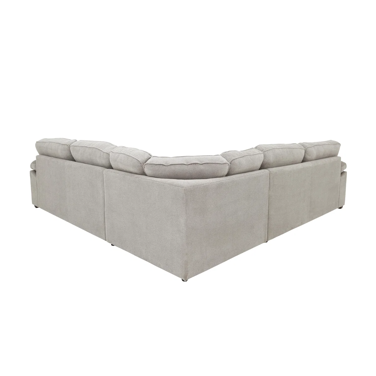 Home Large Fabric Corner Sofa - Mink – image 7