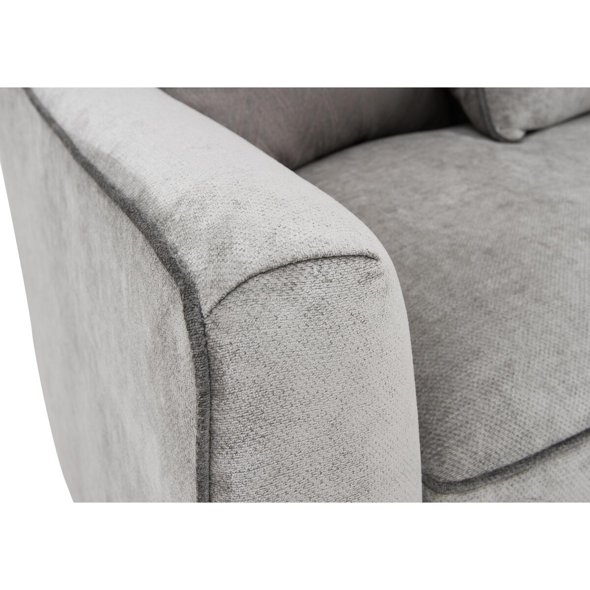 Duresta - The Prestige Collection Bayswater 4 Seater Fabric Pillow Back Sofa - Silver – image 7