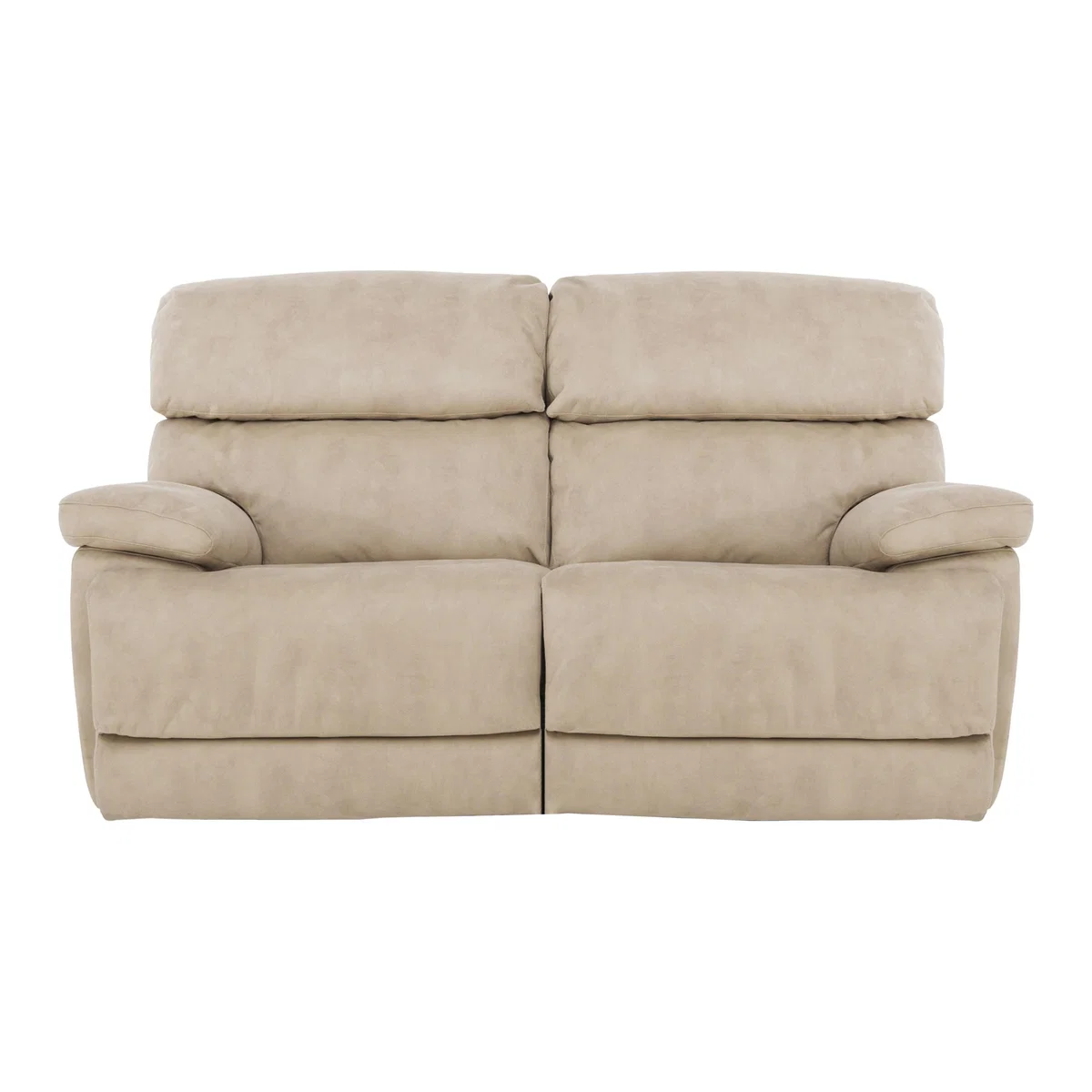 Cupola 2 Seater Fabric Sofa - Beige - By Furniture Village