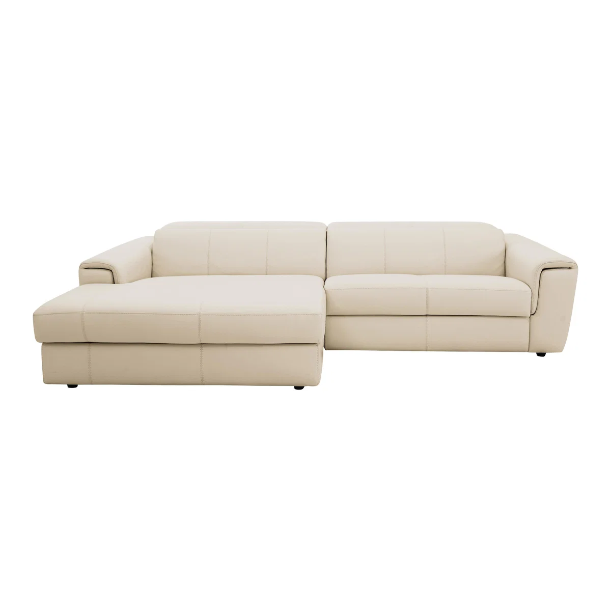 Nicoletti - Figaro Leather Recliner Chaise End Sofa – image 1