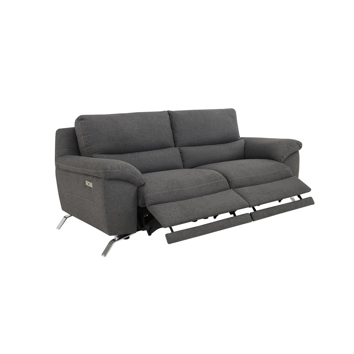 Apulia 3 Seater Fabric Power Recliner Sofa - By Furniture Village – image 6